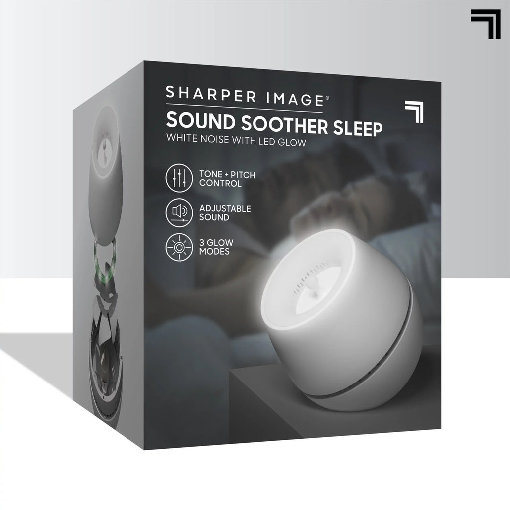 Sound Sharper Image® Noise Wind, Glow With Machine White Soother