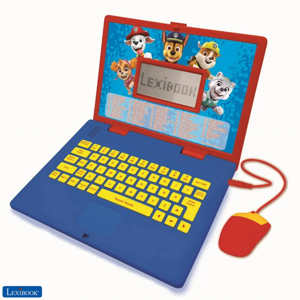 Laptop Spanish/English and Patrol Educational Lexibook Bilingual Paw