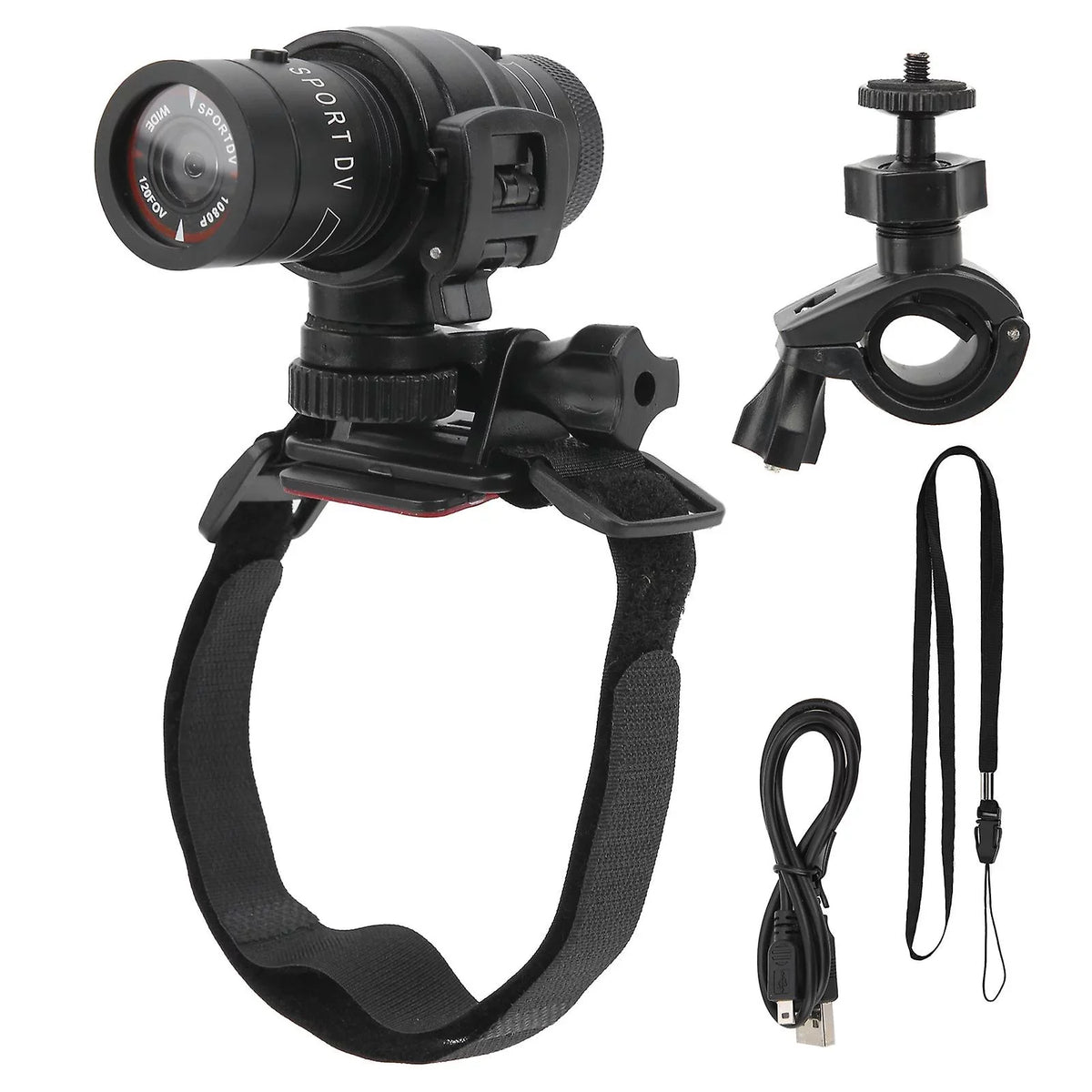 Mountain Cycling Dv 1080p Cam Video Full Hd Helmet Motorcycle Mount Recorder