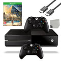 Xbox Controller Original Cable Console Bundle Used Game With Assassin's Origins Creed One Microsoft 2 500GB Gaming Black Included
