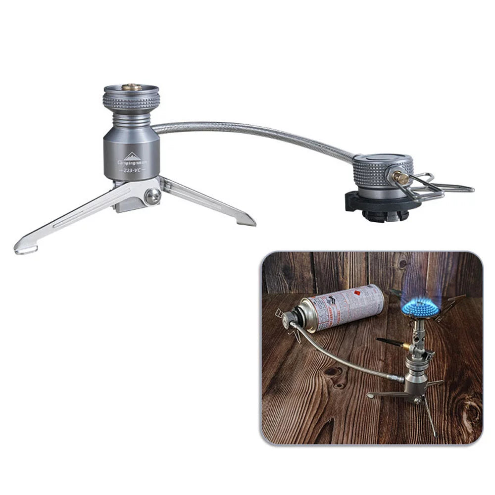 Adapter and Butane Gas Canisters, Tripods, Camping Gear Connector, Camping Stoves for