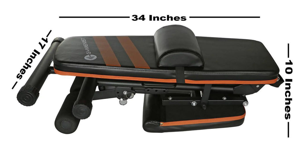 Workout Easy to Exercise Foldable Gymenist, Adjustable and No Carry, Bench, Bench, Exerciser Assembly Needed
