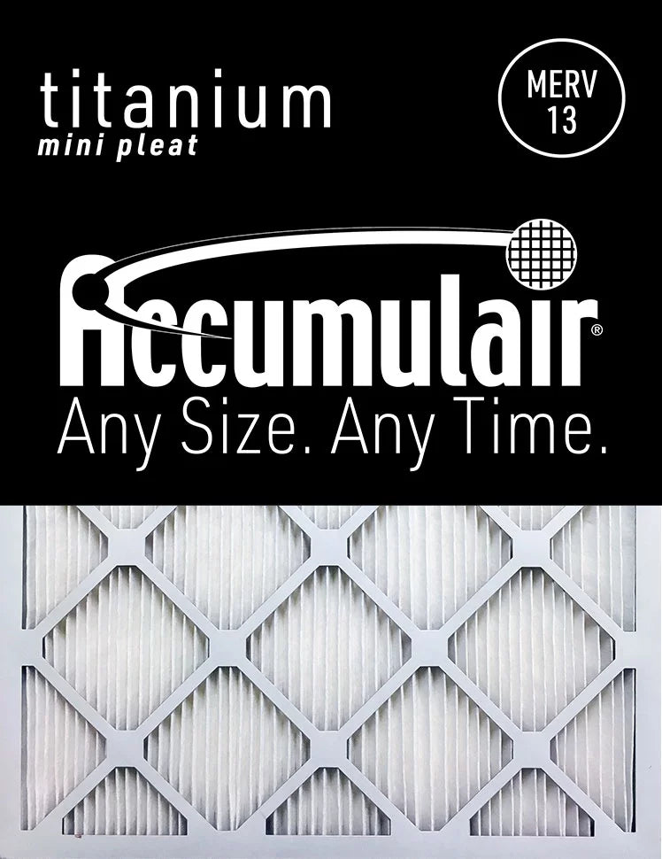 Accumulair Titanium Reduction Allergen Air Filters Pack) 14x20x1 (4