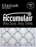 Accumulair Titanium Reduction Allergen Air Filters Pack) 14x20x1 (4