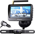 and Back Strong Camera 1080P Rear Pickup Sedans Truck Image Reversing Camera Wireless Up Monitor Parking Car for with Signal Hitch eRapta Backup ERT03 View Front