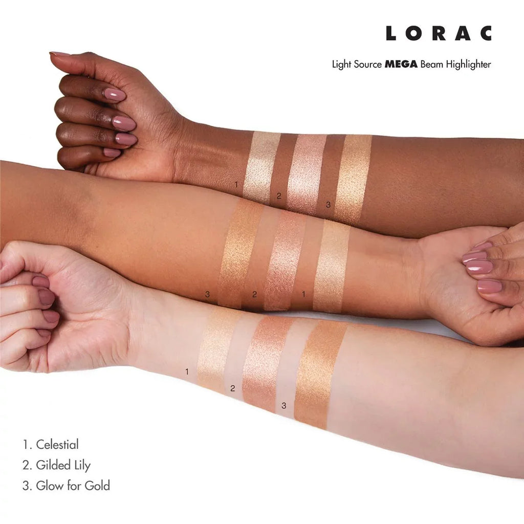 Beam oz g) Source, Highlighter, (6.5 0.22 Light Lorac Celestial, Mega