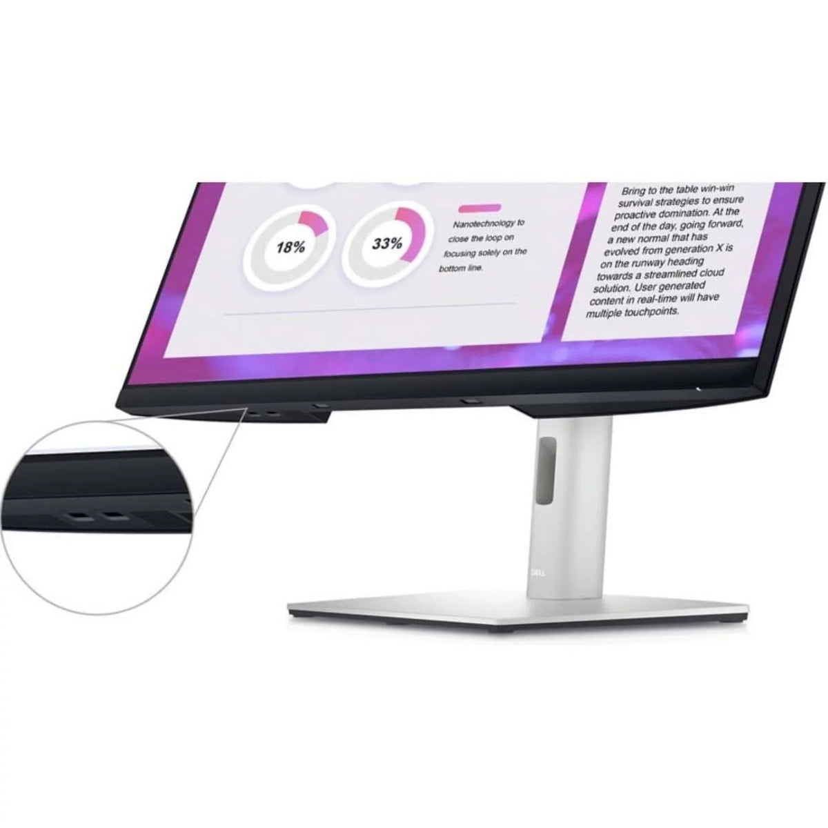 ComfortView Black P3223QE & Plus, x Silver, 2160 sRGB Dell 32\" Monitor, 3840