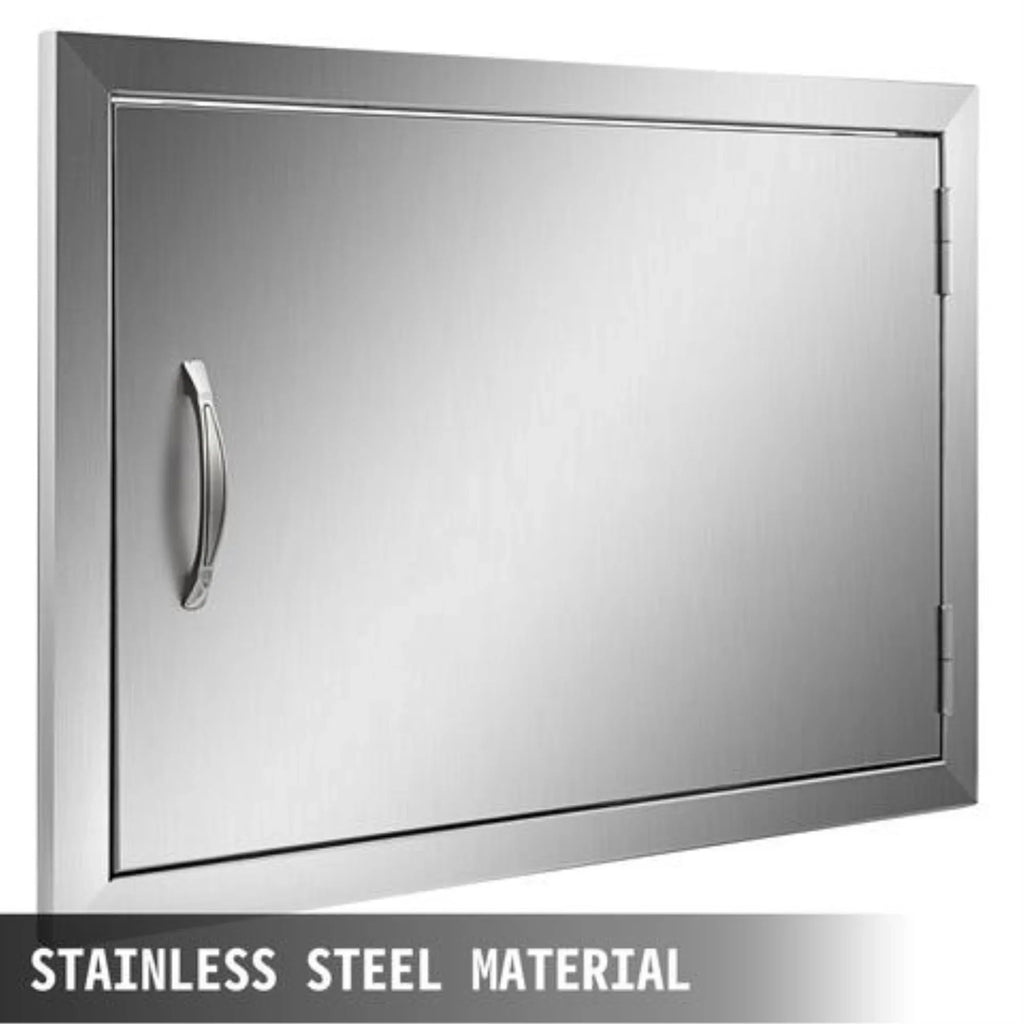 Island 17"hx24"w Access Horizontal Bbq Stainless Steel Doors Outdoor Door Single