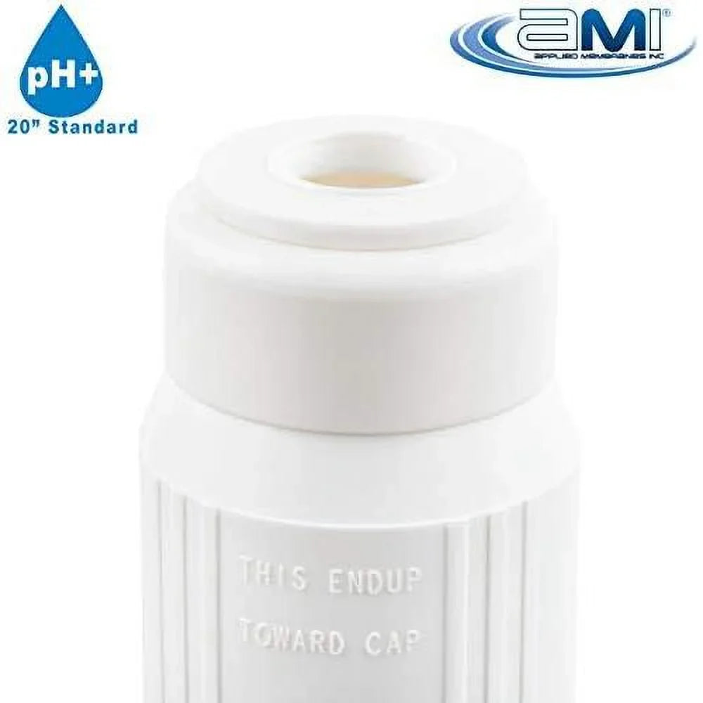 Standard) Ph 20" Filter Calcite | | Of (20" Ph Raise Standard Cartrid Alkalinity Moisture Fits H-F2520CALCITE 20” Housing Filter Neutralization Size Standard Moisture | Low Filter To