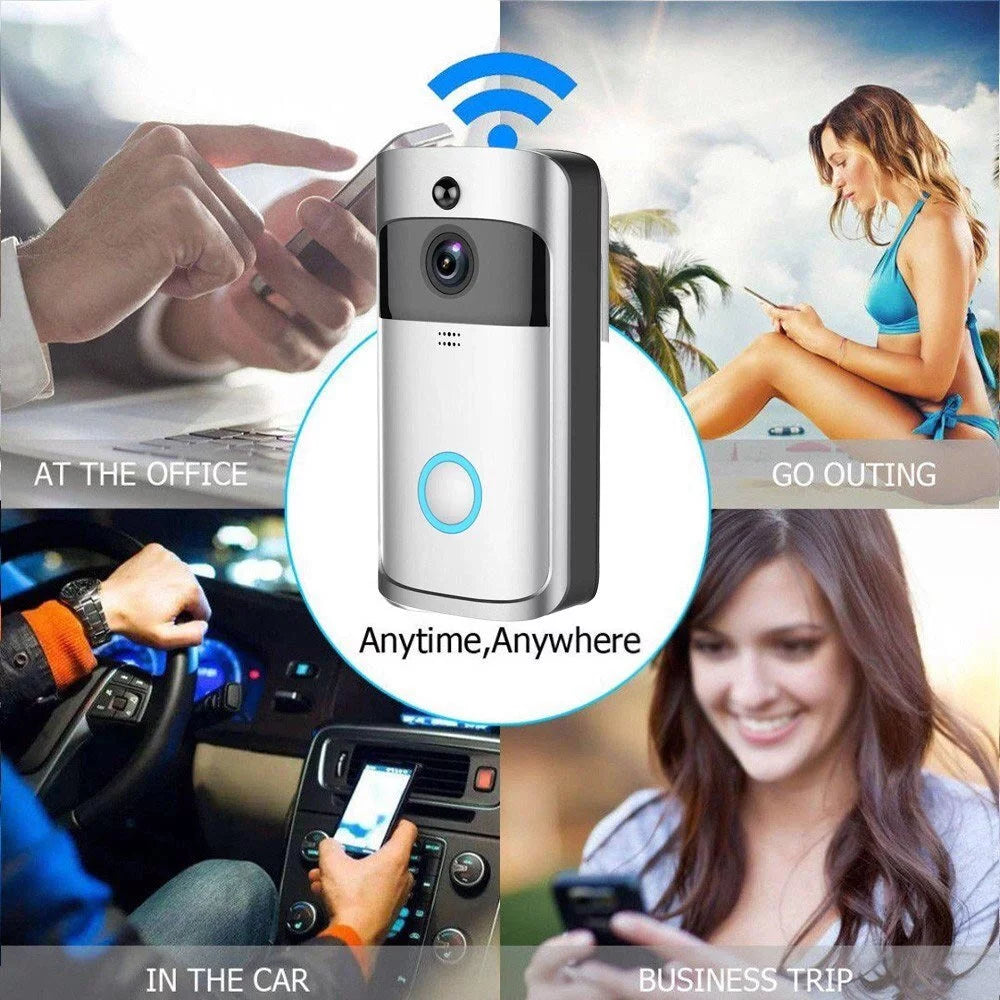 Detection WiFi Wireless Security Camera Motion Video Intercom Camera Doorbell Bell Vision Smart Night Doorbell Home Visual Door