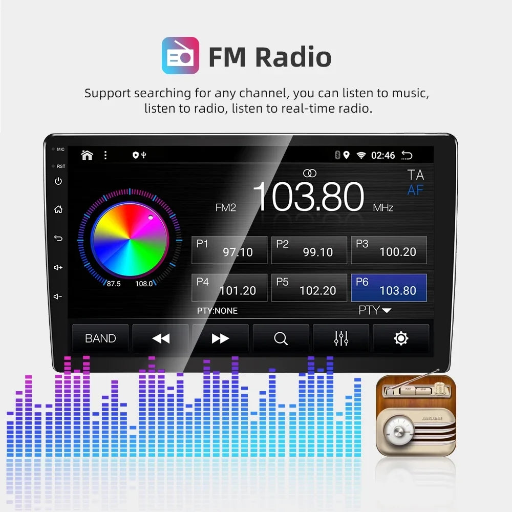 Qashqai Radio for 12 Spare Nissan 9" Camera Car with 2+32G CarPlay J10 Android 1 2006-2013 Stereo