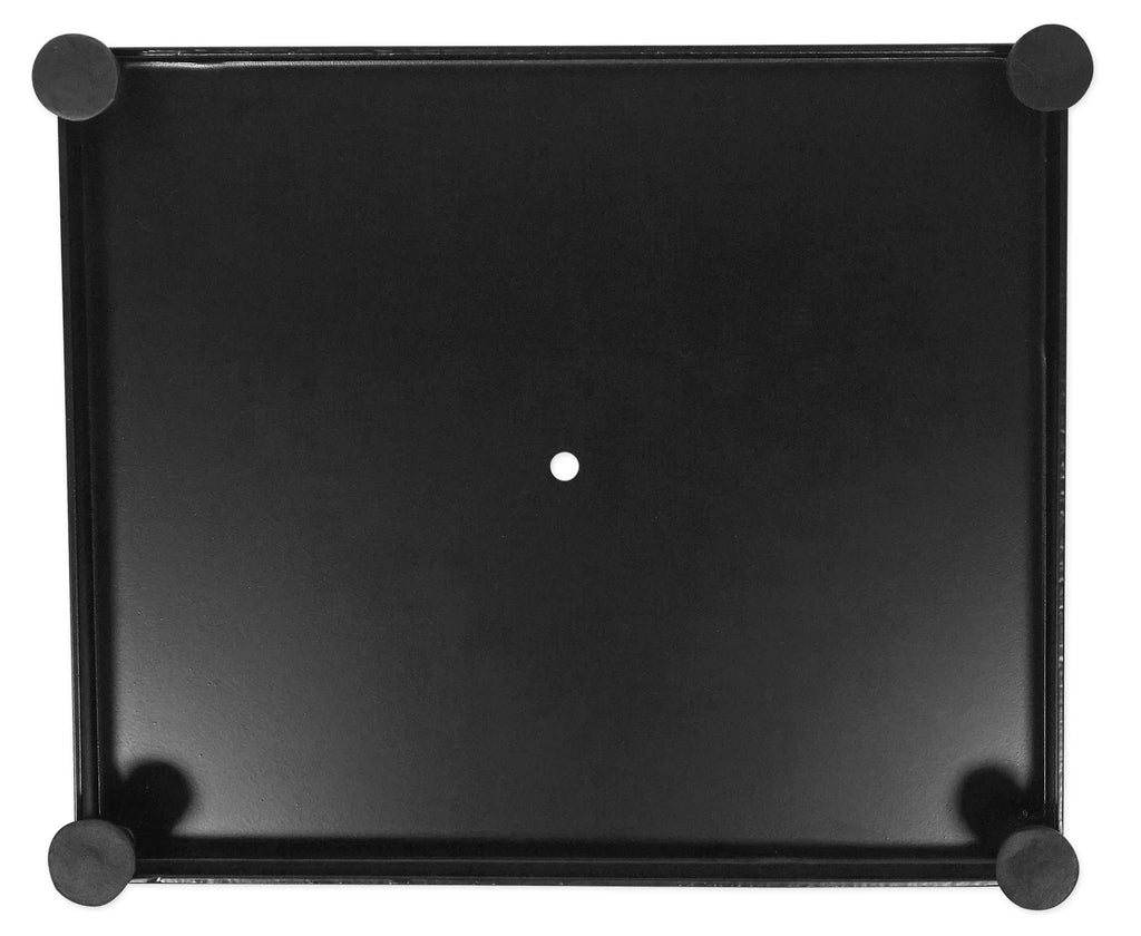 Bookshelf Studio Speaker Black Steel Monitor Stands and Rockville - 29" Pair RS29B