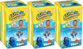 7lb-18lb., Disposable Little X-Small Swim Diapers, 3 Huggies 12 x Pants Swimmers