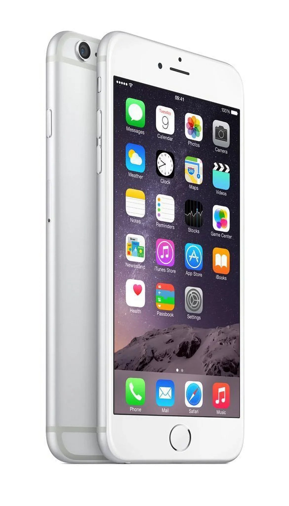 Apple Unlocked 16GB, - (Refurbished) Silver Restored 6 Plus iPhone
