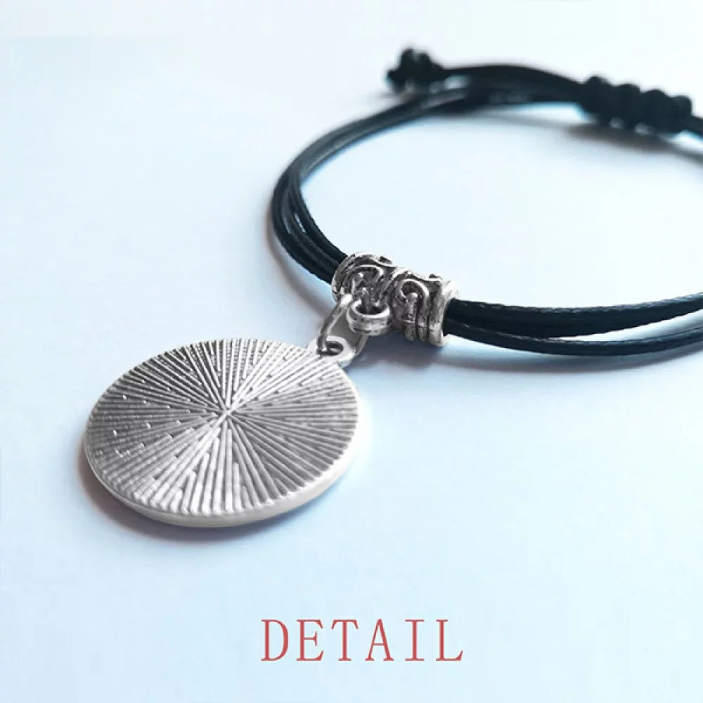 Leather Famous Live Seize It Poetry It Bracelet Wristband Jewelry Quote Rope Black