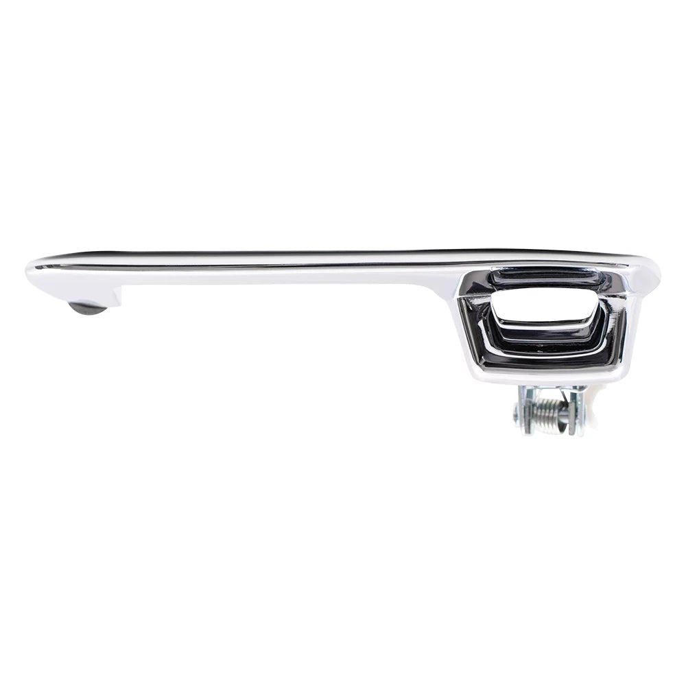 Brock Rear Exterior Front with 55075649 Van Handle Door Drivers Outside Pickup compatible Chrome Truck Replacement