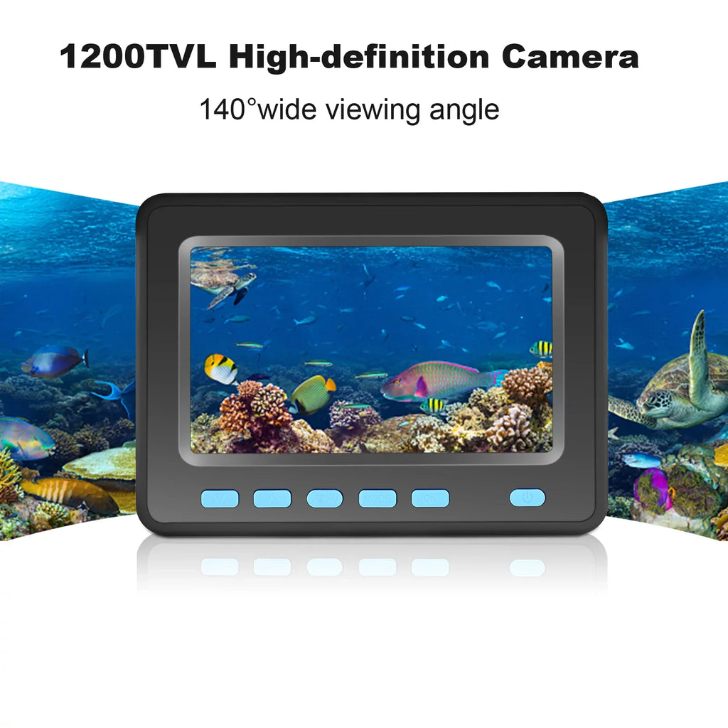 Finder Fish Moistureproof Underwater Camera 140° Angle Wide Fishing