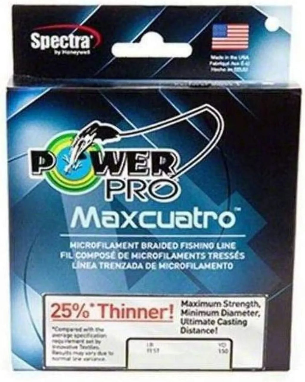 Line Powerpro Spectra Maxcuatro White Braided