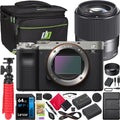 '+ Battery Dual Camera Extra 302965 64GB a7C Sigma Body Deco Contemporary F1.4 +Tripod Accessories Gear -7C/S Bag with Silver & Charger Sony + Mirrorless Full Bundle Frame 30mm & + Card Lens