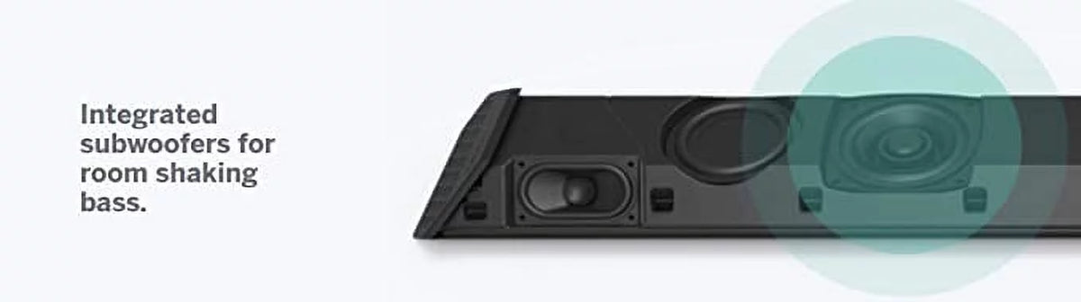 Dual Soundbar Subwoofers 36” Channel Box SB362AN-F6 - Open 2.1