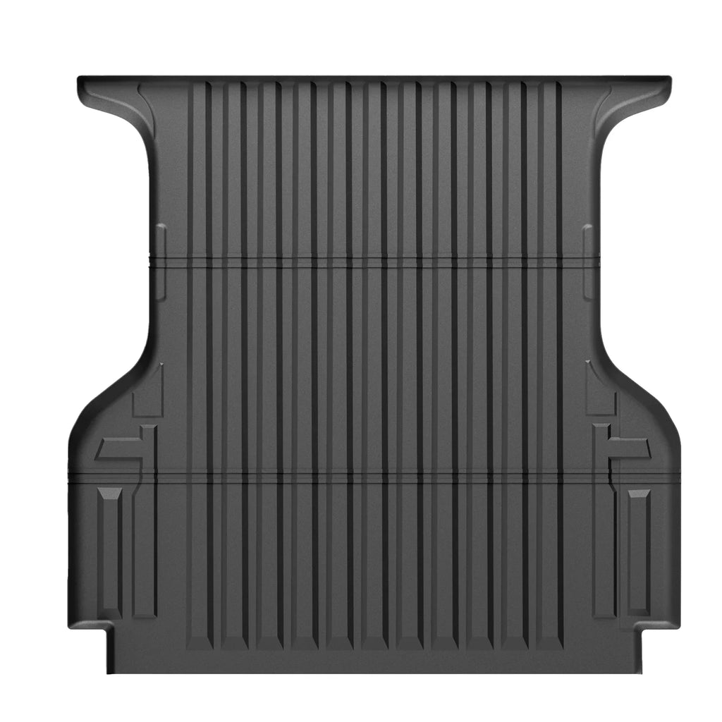 Bed Duty Rear Floor Crew Protector Climatic Ikon Bed, All Mat Ranger Cargo Super Truck Liner Fits Black Trunk Cab Guard Short Heavy 2019-2024 5Ft With Motorsports 3D Flooring Storage Ford