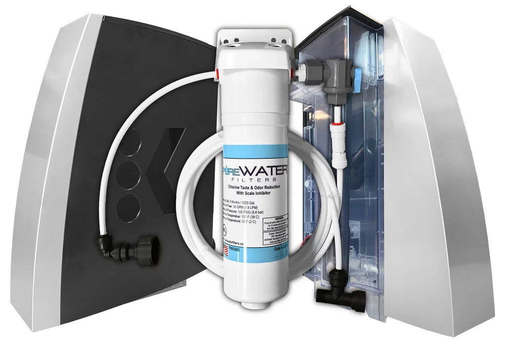 K150, and Filter Line K155 B150, Kit Keurig Plumb Keurig for B155, PureMoisture Moisture Filters by Brewers Direct All-in-one