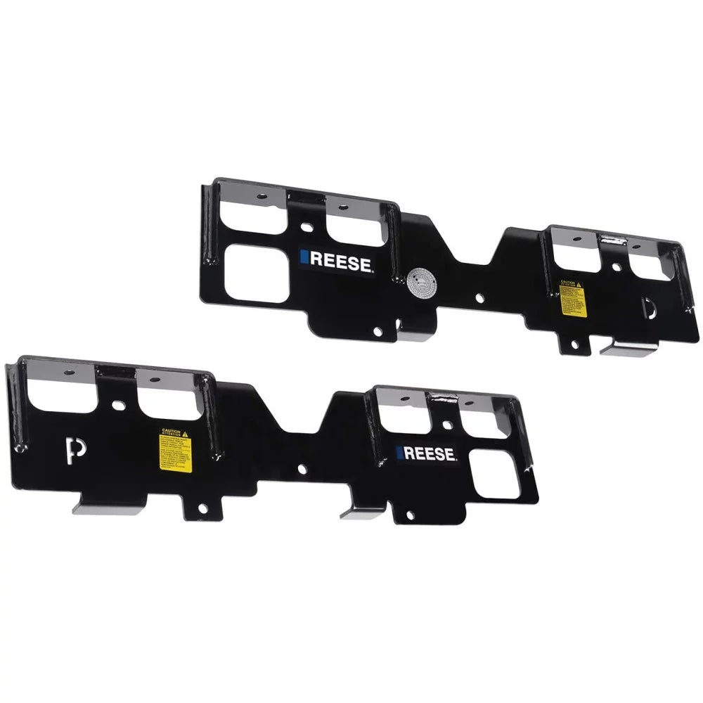 56015 Trailer 2019-2020 Chevy/ 1500 Brackets for Fifth Wheel Hitch Outboard Trucks Reese Only