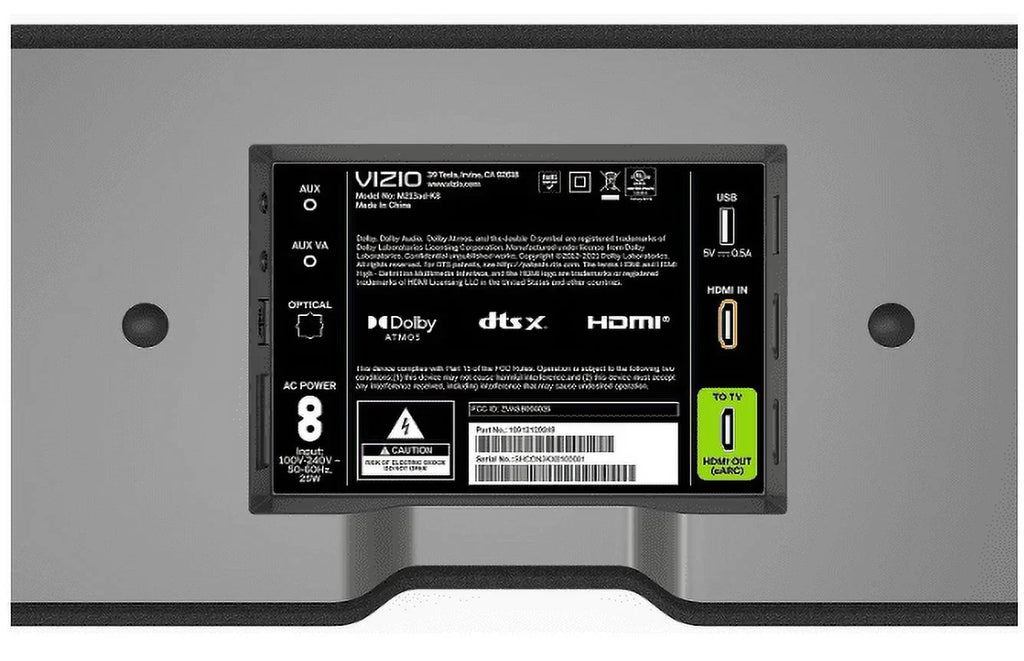 M Built M213AD-K8 Sound 2.1 All-in-One Bar Box Immersive in Subwoofers Open