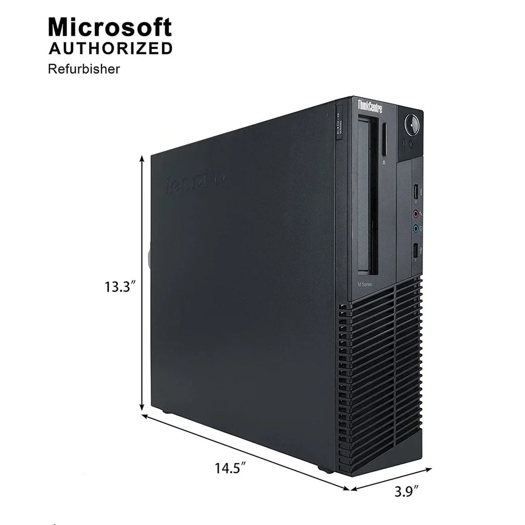 Computer Good) 22in , DDR3 (Refurbished: Quad-Core Lenovo M92P 10 Windows , i5, Pre-Owned , Monitor, - , Desktop Intel 4GB and Pro, 1TB Mouse Keyboard