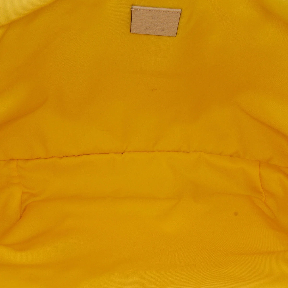 Blind Nylon For with Defects) Fabric Belt Authenticated (New Unisex Love Gucci Pre-Owned Bag Yellow