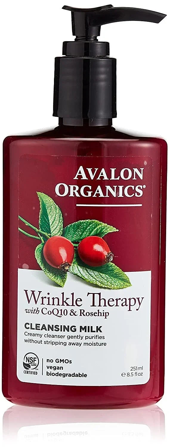 Organics Cleansing Milk CoQ10 Avalon 8.50 oz Facial