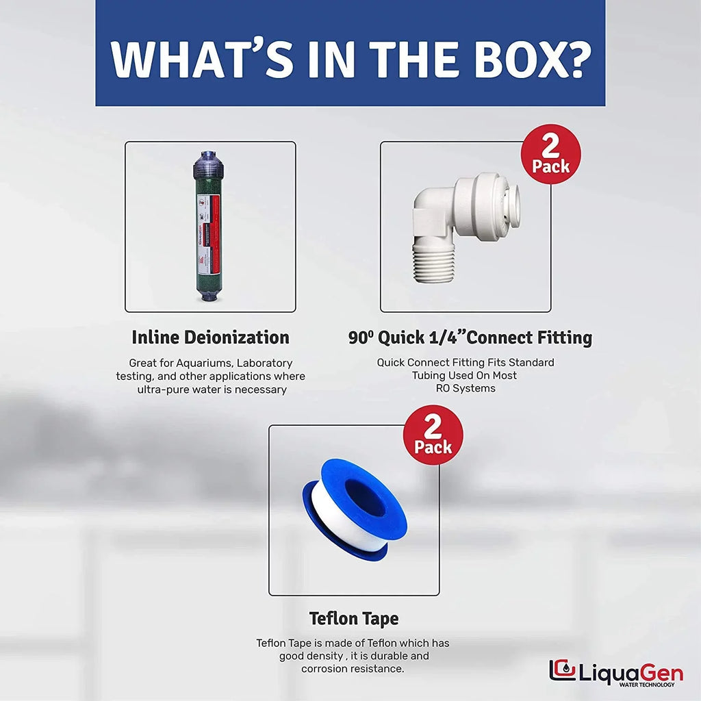 Ultrapure for Universal 2 Inlets for Easy Zero Pack 1/4" - Replacement Deionization | Canisters | () / Filter Change Moisture Systems Engineered Inline