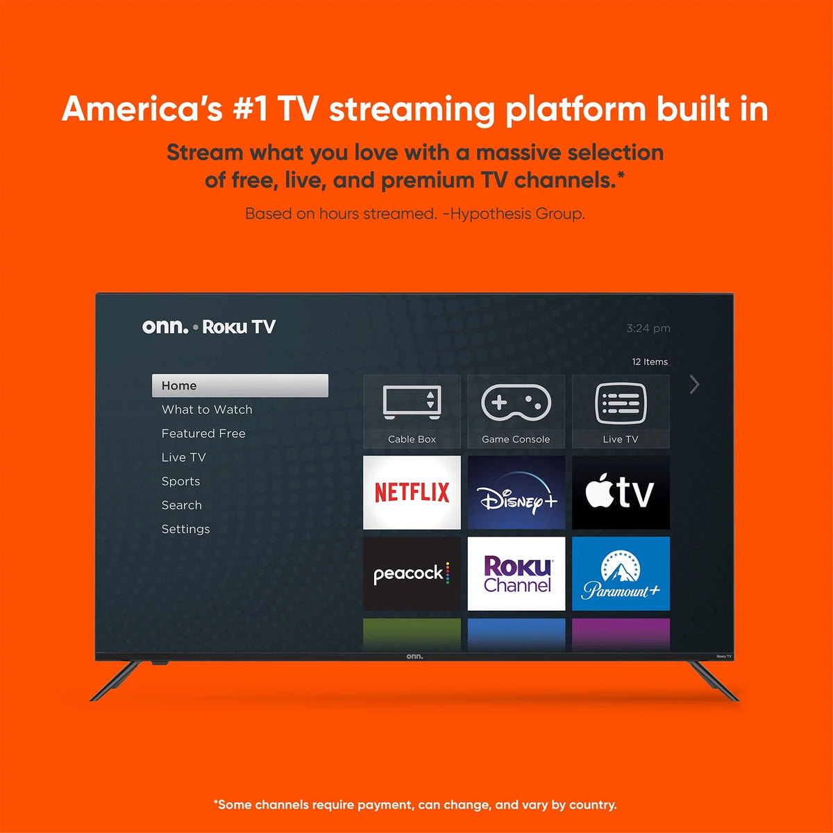 (100068372) Roku Smart (1080P) onn. 42” Class