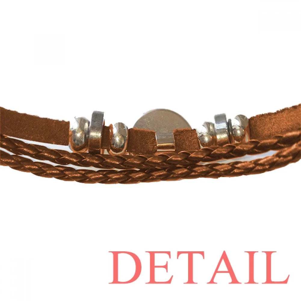 Wristband Leather Quote ever Ornament Jewelry scientist Profession Best Bracelet