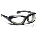 Medium Reader 2.50 Sharp 7eye Glossy Bora Black Large & Sunglasses- View 140540F - Plus Clear Extra