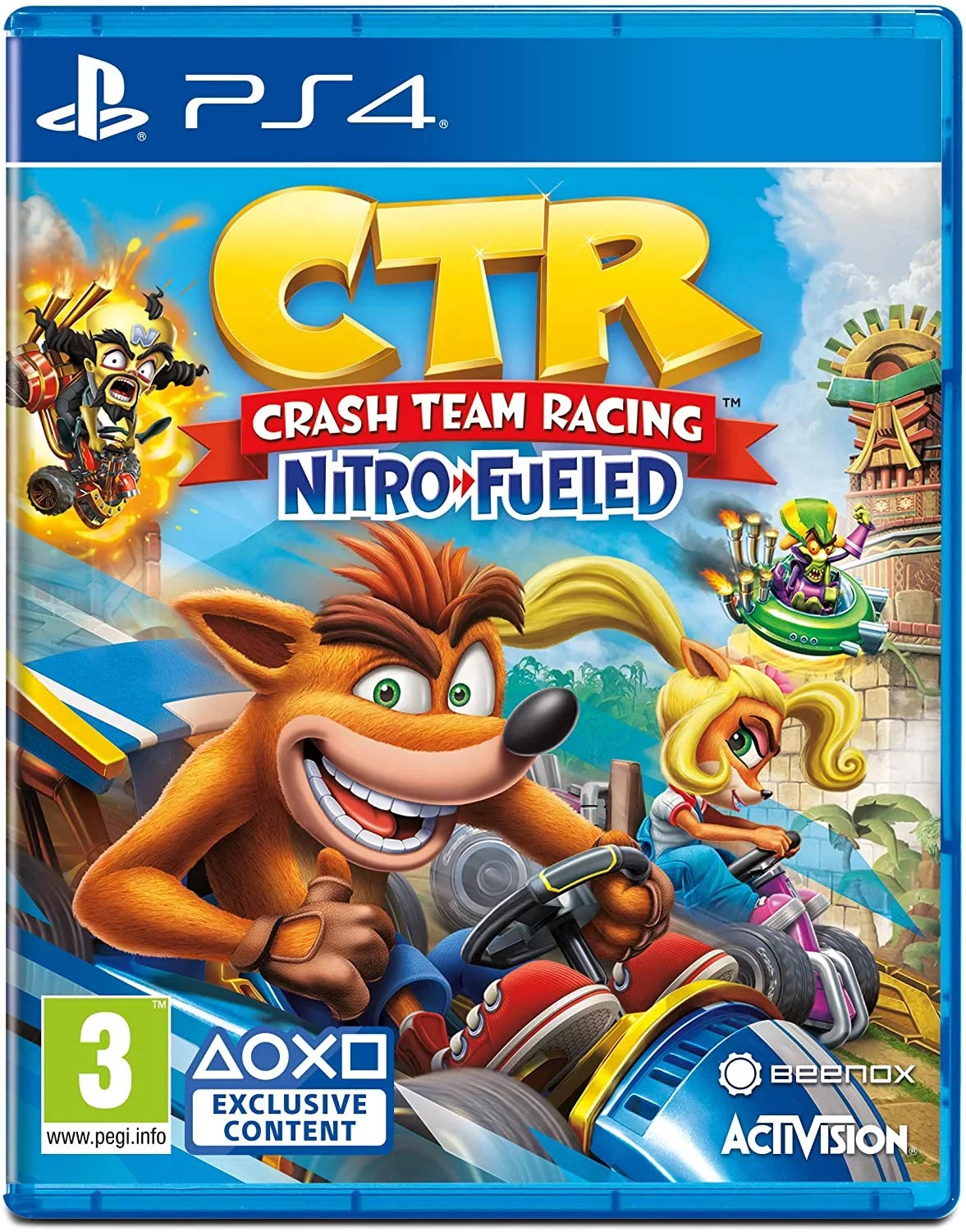(PS4) Team Nitro-Fueled Racing Crash