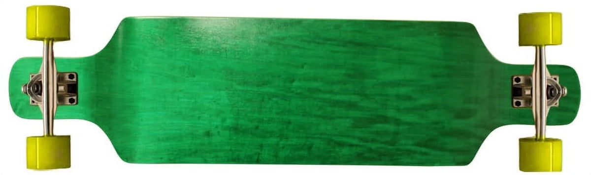 Shape x Complete Concave Longboard 38 Green Drop 9.4 Symmetrical Maple Down