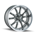 Grey/Polished 30Et 5X120 72.62Cb 20X8.5 650 Lip Ridler