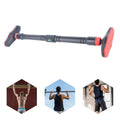 Black Adjustable Chin Horizontal Duty Doorway Pull Up Bar, Bar Bar Heavy Up