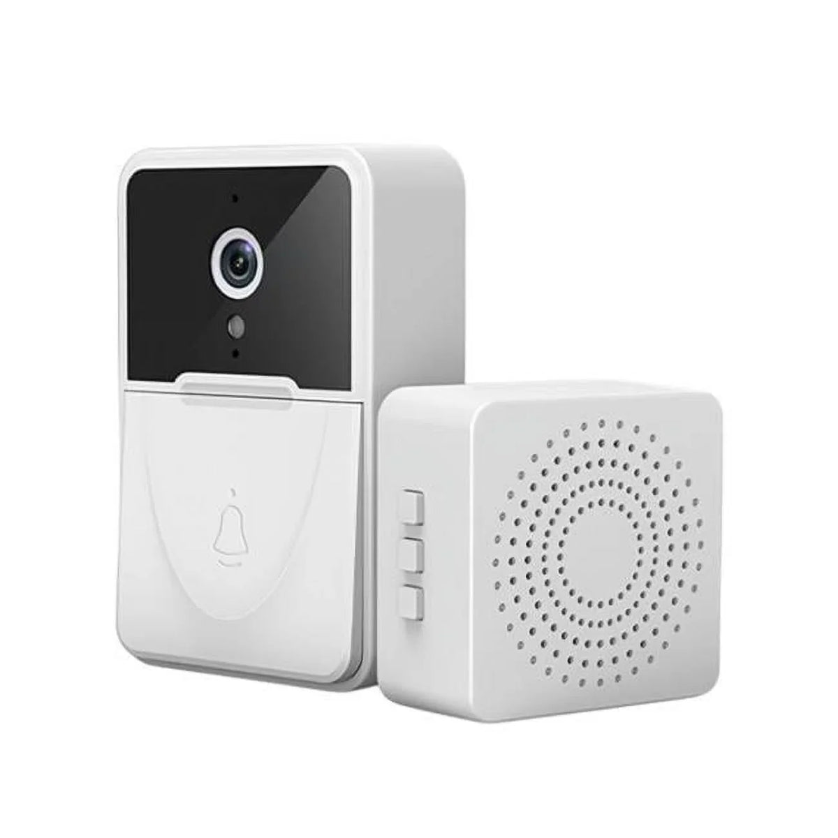 '-GPCT3605 Fab Bell Phone Security Audio Video Fresh Two Intercom Wi-Fi Vision, Door Finds Way Wireless White Smart Door Night Doorbell Camera Bell Chime