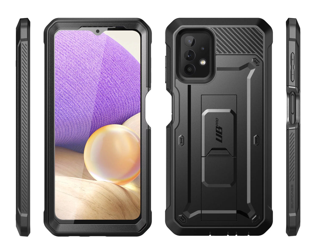 for 4G Full-Body Kickstand with (Black) Designed Rugged Series Galaxy Pro Fit 5G Protector A32 Screen Samsung Case Built-in Holster Beetle [Not Version], Case & Unicorn