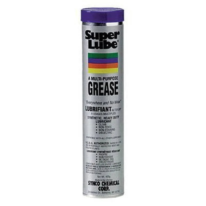 Multi-Purpose Pack 12 Super Cartridge Synthetic 400 Lube Gram 21030 of Grease,