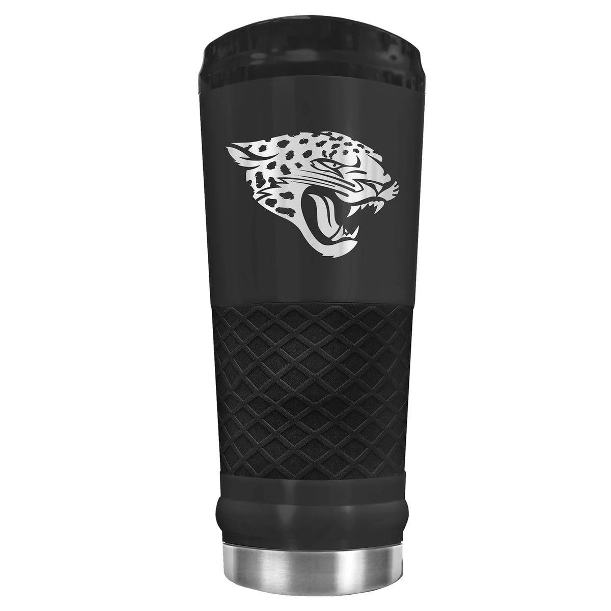 Tumbler Matte Jaguars Stealth Black Jacksonville 24oz