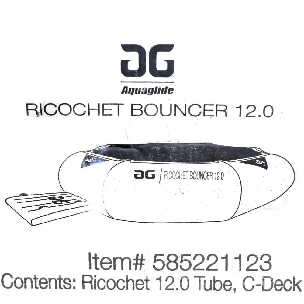 Aquaglide Aquaglide C-Deck Ricochet w/ Bouncer 12.0