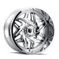 Chrome (-44mm) Euphoria Truxx AT1914 22x12 6x5.5 American Wheel