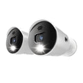 with Wired 2 Sirens Restored Premium Pack Owl (Refurbished) Add Cameras 1080p - On White Audio Alerts Spotlight - and Night