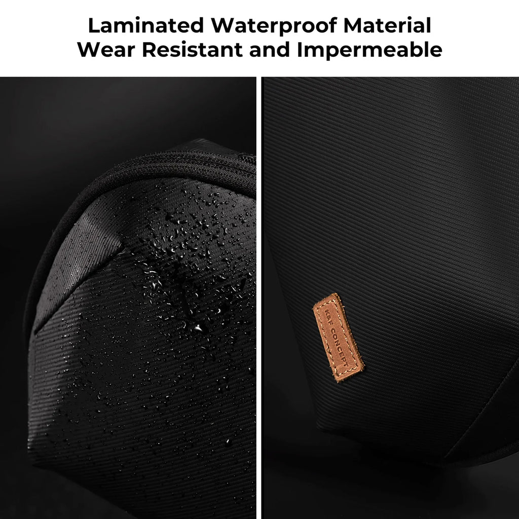 for 4L Moistureproof Compartments Storage K&F KF13.130 Camera Lens Large Phone with Camera Digital Shockproof Bag Photography Capacity