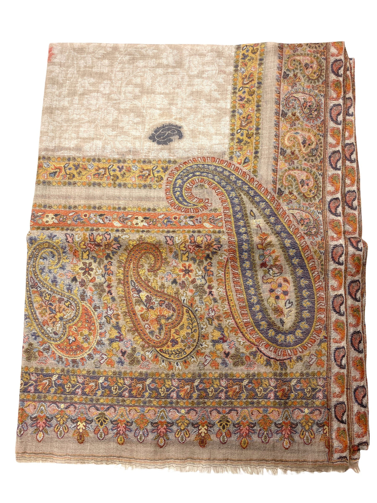 Scarves Scarves Color Fall/Winter Long Print Wrap Floral Beige Accessory for Paisley Combinations for Gorgeous Wool Shawl Buff in Lightweight Women