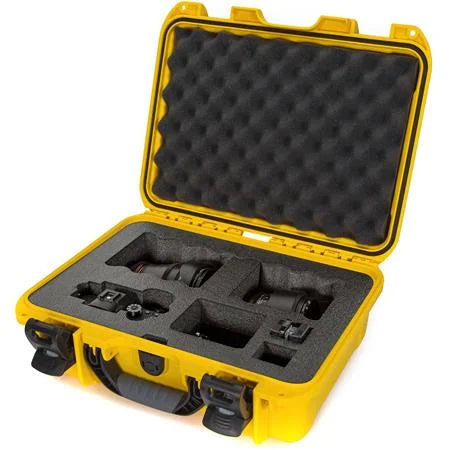 920 Case Yellow Series Camera, Moistureproof for with Foam -7 Insert A7R Sony Lightweight Media Hard Resin