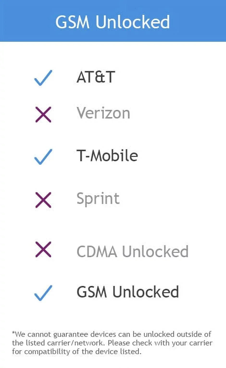 8 T-Mobile Restored iPhone 64GB a1905 Unlocked Apple (Refurbished)